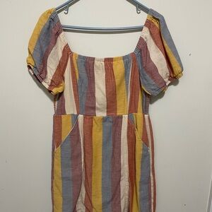 American Eagle Multicolor Striped Dress
